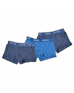 Navigare 3 Pezzi Boxer  con Elastico e Logo Realizzato in Morbido Cotone Elasticizzato da 3 a 16 Anni Bambino