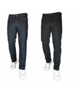 Sea Barrier Jeans 5 Tasche Polar Set 1 o 2 Pezzi Da 46 a 62 Denim Imbottiti Con Pile Comodo Elasticizzato Morbidi e Caldi Uomo