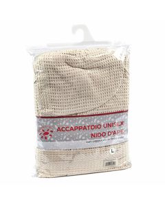 Desideri di Casa Accappatoio 100% Cotone Nido D'Ape con Cappuccio Unisex