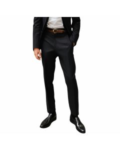 Bianchi Pantalone Classico Elegante FrescoLana PuraLana da 48 a 62 Set 1 o 2 Pezzi Drop4 Modello Comodo Formale Made In Italy Uomo