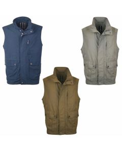 Sea Barrier Jazio Gilet Set 1 o 3 Pezzi Da Taglia 4XL a 7XL Leggero con Tasche Modello Casual Taglie Forti Uomo