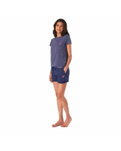 Lotto Completo T-shirt con Pantaloncini Cotone Leggero Donna