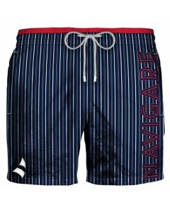 Navigare Boxer Costume da Bagno Mare con Fantasia Uomo