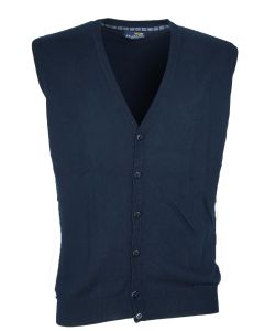 Gilet Uomo Senza Maniche Con Bottoni Cotone Re Del Mare Made in Italy