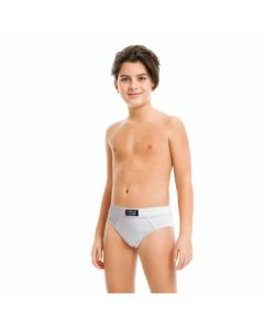 Coveri Set 3 Slip ES4015 in Cotone Elasticizzato Modello Morbido Pratico con Elastico Interno Bimbo Ragazzo