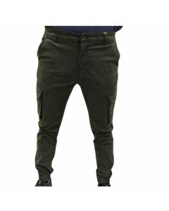 N1 Pantaloni 142 Cargo Elastizzati Con Polsino Elastico Uomo