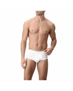 Cagi Set 6 Pezzi di Slip 1223  in Puro Cotone Filo di Scozia Elastico Con Lavorazione a Coste Conchiglia Senza Cuciture Uomo