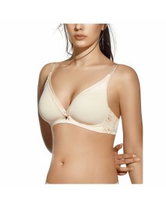 Selene Reggiseno Adriana Coppa B Set da 1 o 2 Pezzi in Morbida Microfibra Senza Ferretto Con Imbottitura Donna