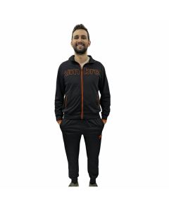 Umbro Tuta Completa Sportiva Cotone Leggero Manica Lunga Zip Intera Uomo